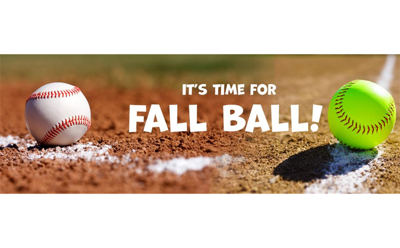 Fall Ball Registration Now Open